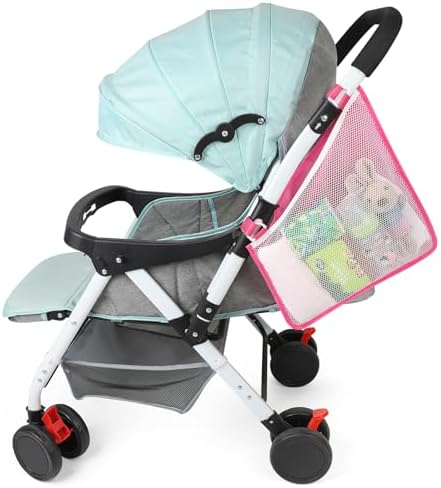 Accmor Universal Stroller Organizer, Side Sling Stroller Organizer, Mesh Cargo - Image 4