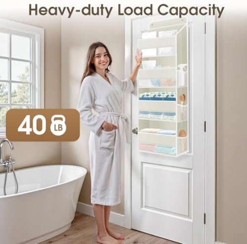 2 Pcs Over The Door Organizer Large Capacity Hanging Storage Room Organizer - Image 5