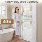 2 Pcs Over The Door Organizer Large Capacity Hanging Storage Room Organizer - Image 5