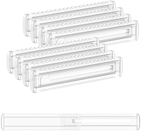 8 Pack 2.36" High Shallow Drawer Dividers, 12.5"-21.3" Expandable by Unknown