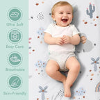 3 Pack Stretchy Bassinet Sheets 20" x 33" Compatible - Image 2