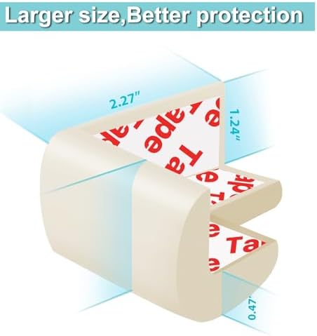 12 Pack Soft Corner Protector Baby Proof Edge and Corner Guards - Image 3