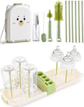 Travel Bottle Cleaner kit, 7in1 Baby Toddler Travel Essential Silicone Bottle by TheNorthwayOneStore