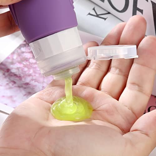Mrsdry Travel Bottles for Toiletries, Tsa Approved 3oz Travel Size Containers - Image 4