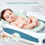 Colorlife Baby Bath Seat Support Net Infant Bathing Seat Support Mat, - Image 2