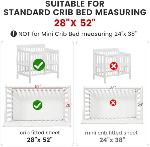 Elephant Crib Bedding Set Gray, Premium 3-Piece Baby Bedding Set Elephant - Image 4