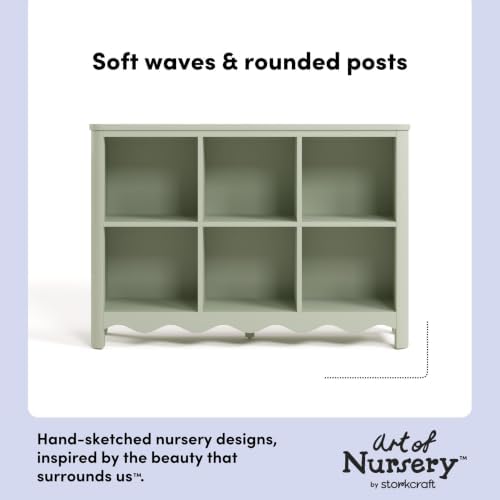 Storkcraft Casablanca 6 Cube Organizer Bookcase - Image 4