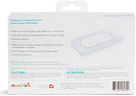 Munchkin® Waterproof Changing Pad Liners - Image 6