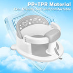 Baby Bath Seat 6M+, Non-Slip Cushion, 5-Pc Set - Image 3
