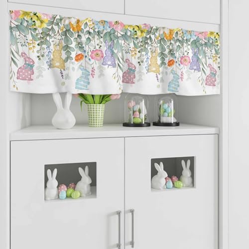 Vandarllin Easter Kitchen Curtains Valances - Image 5