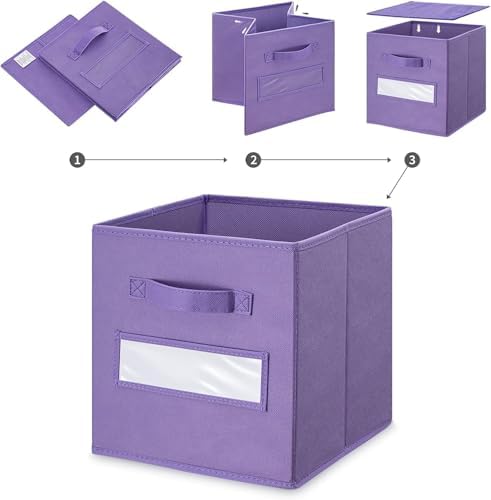 13x13x13 storage cube bins Fabric storage cubes - Image 4