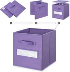 13x13x13 storage cube bins Fabric storage cubes - Image 4