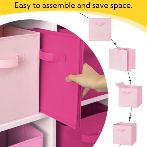 Cupic Cupid 10-Pack 11x11 Storage Cubes, Cube Organizer Bins - Image 4