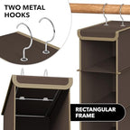 Simple Houseware 10 Shelves Closet Hanging Shoe Organizer - Image 6