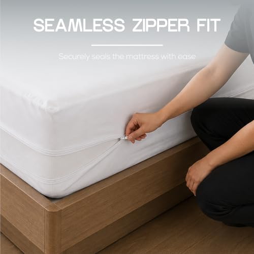 Bulk 10-Pack Hotel Queen Size Mattress Encasement 100% Waterproof - Image 4