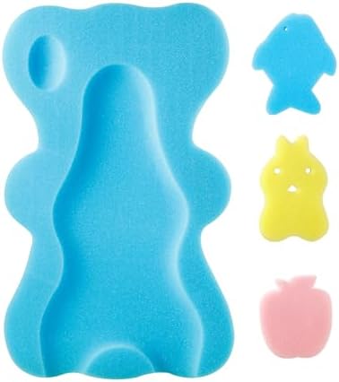 PandaEar Baby Bath Sponge Infant Soft Sponge Mat, Baby Bath Mat Newborn Odor by PandaEar