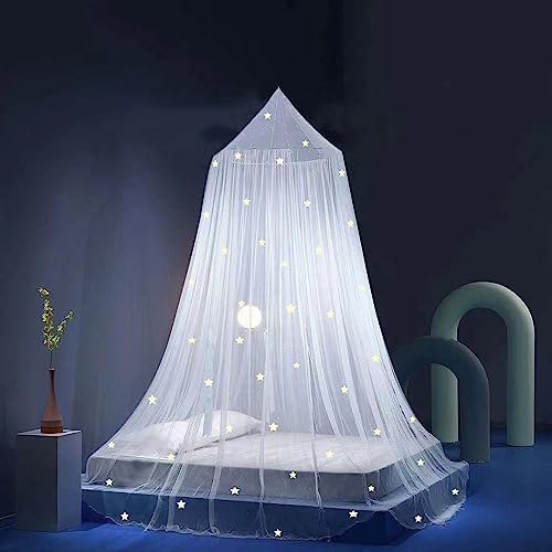 Bed Canopy for Girls Mosquito Net, Princess Bed Canopy for Girls Room Decor - Image 2