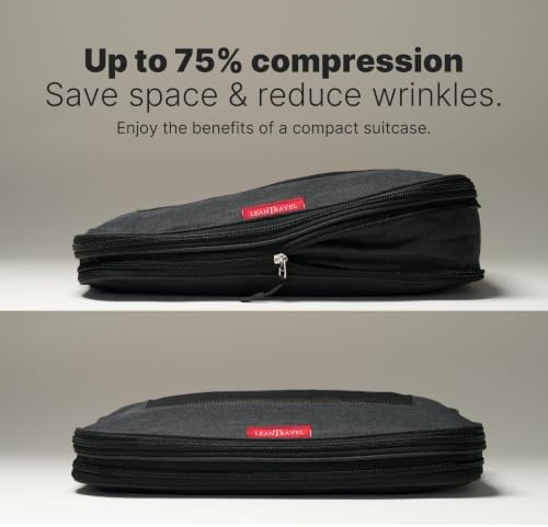 LeanTravel Premium Compression Packing Cubes - Image 3