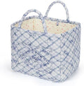 Floral Fabric Storage Basket Car Interior Storage Basket Underwear Sundries by CEUTNIZ