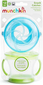 Munchkin Snack Catcher Toddler Snack Cups, No Spill, 2 Pack - Image 5