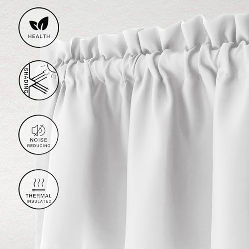 Hiasan Greyish White Valance Curtains - Image 2