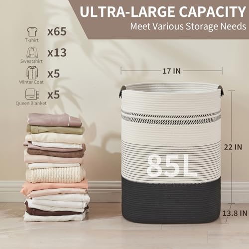 AINUOQI Laundry Basket with Handles - Image 2
