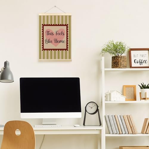 TLESKE This Feels Like Home Wall Art Poster, Trendy Retro Cozy Wall Decor - Image 5