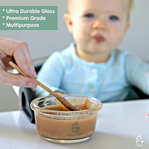 Sage Spoonfuls Glass Baby Food Containers - Image 4