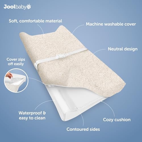 Jool Baby Soft Changing Pad + Washable Cover - - Image 3
