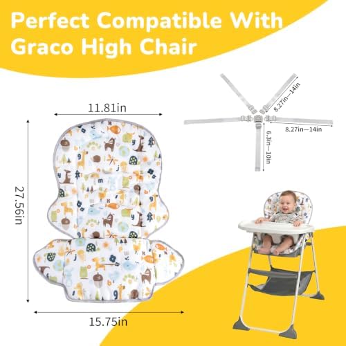 High Chair Cover Replacement Fit - Image 3