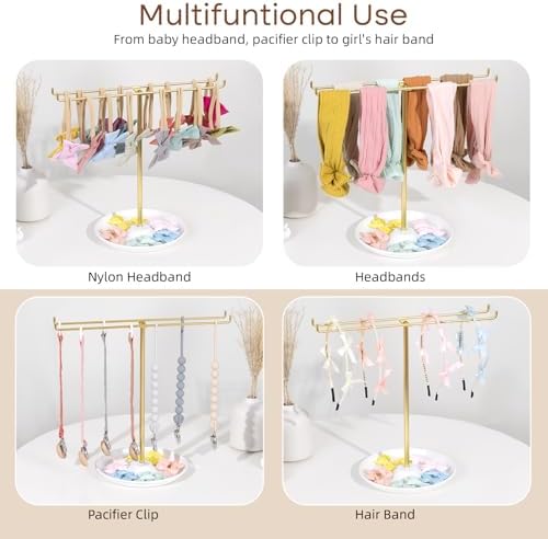 POVETIRE Baby Headband Holder Bow Organizer - Image 5