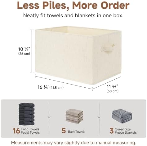 StorageWorks Closet Storage Bins, Extra Large - Image 4