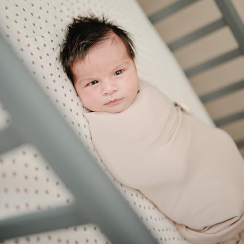 mushie Extra Soft Muslin Fitted MINI Crib Sheet | 24"x 38" - Image 6