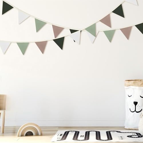 VitalCozy 17 ft Pennant Banner Flags, Each 8.5 ft - Image 3