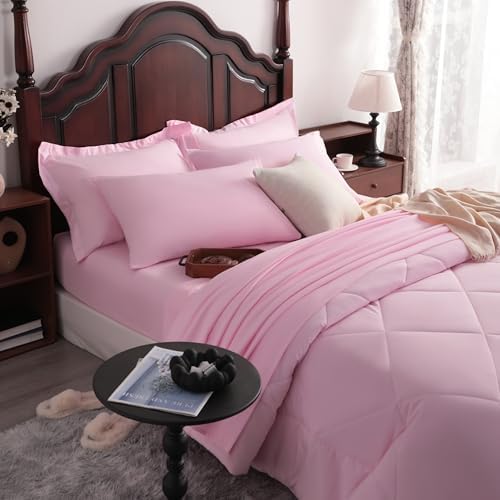 NTBAY Queen Microfiber Bed in a Bag, Comforter Set - Image 6