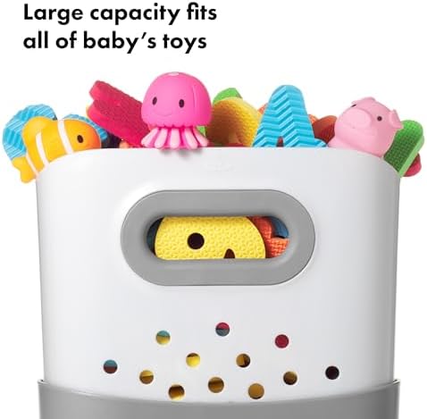 OXO Tot Stand Up Bath Toy Storage Organizer, 7.1 L - Image 3