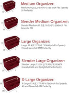 LEXSION Felt Purse Organizer Insert, Tote Bag Shaper Dividers - Image 6