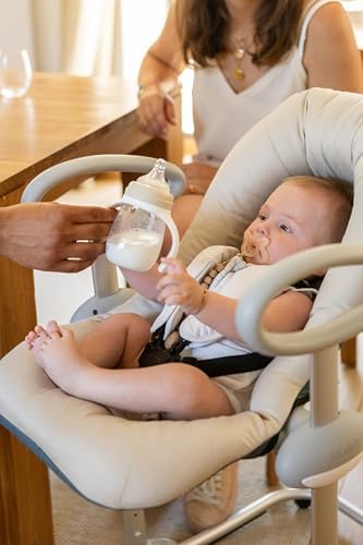 BEABA 2-in-1 Baby Bottle to Transition Sippy Cup, No Spill Sippy Cup, Includes - Image 2