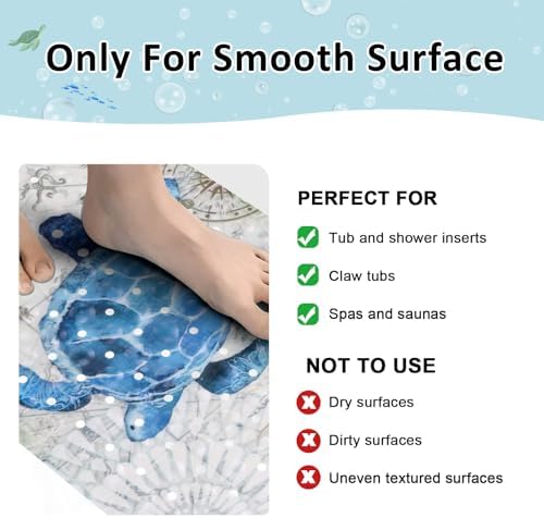 Topotdor Kids Bathtub Mat Non Slip, Tub Mat - Image 4