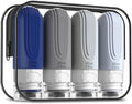 Mrsdry Travel Bottles for Toiletries, Tsa Approved 2oz Travel size Bottles by Mrsdry