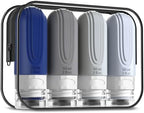 Mrsdry Travel Bottles for Toiletries, Tsa Approved 2oz Travel size Bottles by Mrsdry