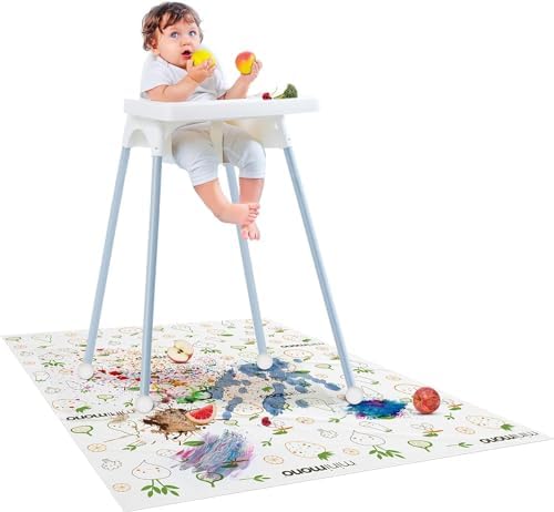 Minimono Baby Splat Mat for Under High Chair - Image 6