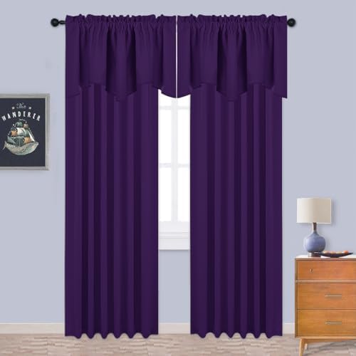 NICETOWN Blackout Window Curtain Valance - Image 4