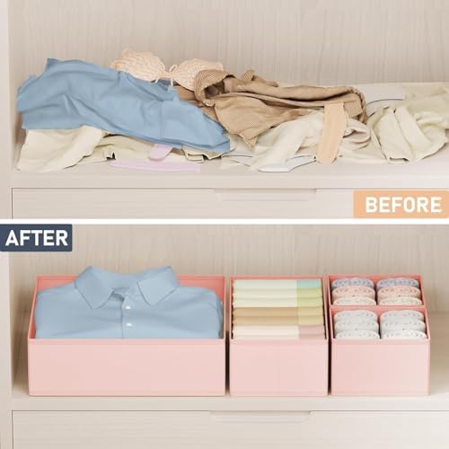 DIMJ Drawer Organizer Clothes 26 Pack - Image 5
