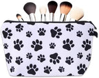 Dog Footprint Makeup Bag Pet Paw Cosmetics Pouch - Image 5