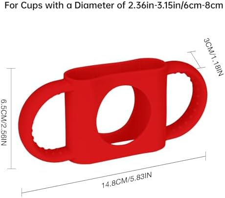 NiHome 2 Pcs Silicone Tumbler Handle - Image 2