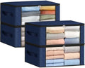 Fab totes 35L Closet Organizers, Foldable Under Bed Storage Containers by Fabtotes