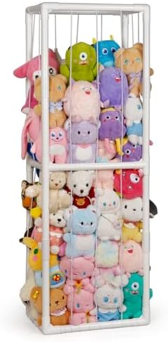 Stuffed Animal Storage Zoo Holder Space Save, PVC Stuffed Animal Organizer by Trycooling