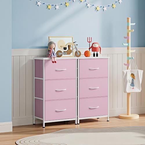 WLIVE Small Dresser Nightstand for Bedroom, 3 Drawers - Image 4