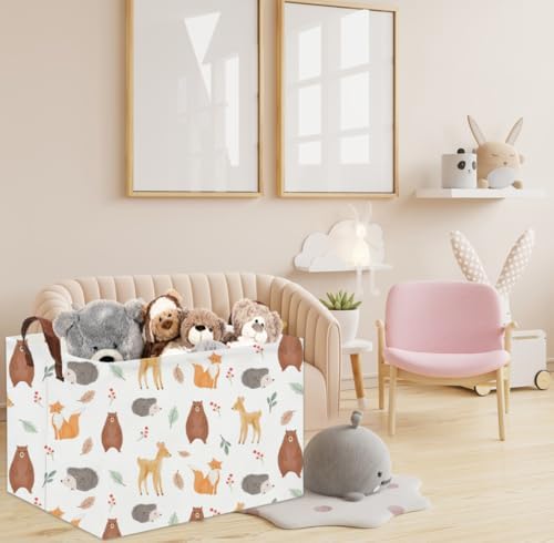 Rectangular Kids Storage Basket Gift Basket Baby Storage Basket Cute Kids Toy - Image 4